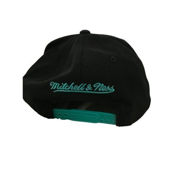 Vintage San‎ Antonio Spurs Flat Bill SnapBack Hat Mitchell Ness Hardwood Classic - Picture 9 of 9